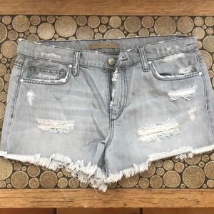 JOE’S - Distressed Grey Jean Shorts